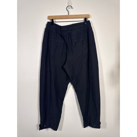 Athleta Farallon Weekender Stretch Cotton Jogger Pants - Navy, Size S - Picture 4 of 8